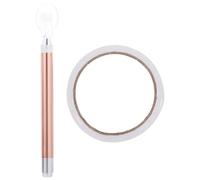 SUPVOX Diamond Drawing Wheel with LED Light and Gold Roller, Diamond Art DIY Tool with Double-Sided Tape for Home Crafts and Mosaic Painting Accessories