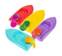SUPVOX DIY Balloon Recoil Boat Set Educational for Science Experiment Activity to Enhance Hands Skills and Observation Fun Learning for Boys Random Color