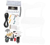 SUPVOX DIY Electronic Harp Soldering Kit 1 Set 51 MCU Electronics Building Kit Includes Laser Harp Parts and Housing Keyboard Parts for Soldering Training and Instrument DIY Projects