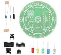 SUPVOX DIY Electronic Soldering Kit for Beginners with Plastic Practice Circuit Board Skill Building Tool for Learning Electronics and Projects for Adults
