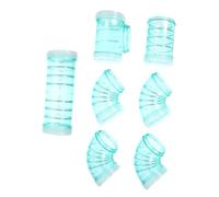 SUPVOX DIY Hamster Maze Tunnel Tube for Cage Extension Expandable Plastic Habitat with Connect Tubes Compatible with Hamster and Hedgehog Cages Enhances Pet Playground and Hiding Space