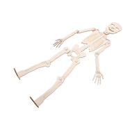 SUPVOX DIY Human Skeleton Model Kit Educational Skeleton Cognitive Material for Classroom Interactive Science Learning Portable Model