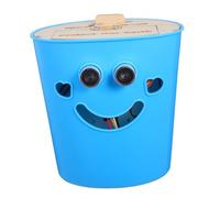 SUPVOX DIY Intelligent Sensor Trash Can Kit with Ultrasonic Touchless Auto Open Close for Stem Science Projects Easy Assembly Educational for Tech Festivals and Creative Inventions