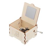 SUPVOX Diy Music Box Kit for Boys and Girls Wind up Musical Box Craft Supplies for Preschoolers Elementary Students