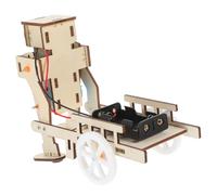 SUPVOX DIY Robot Building Kit for Self Assembly Science Project with Motor Puller Early Learning Educational Robotics for Creative Stem Experiments and Parent Interaction
