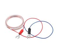 SUPVOX DIY Round Copper Coil Wire for Electromagnetics Physics Experiment Turn Copper Wire Teaching Tool for Student Science Exploration and Practical Hands Learning