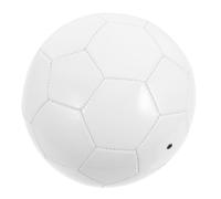 SUPVOX DIY Small Blank Football Painting Soccer Ball for Unfinished Doodle Craft Ball for Outdoor Training and Coloring Activities Flat Surface Model