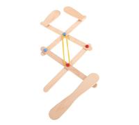 SUPVOX DIY Wooden Mechanical Arm Model Kit for Kids Educational Engineering Assembly Toy Build Your Own Robotic Hand for Science Learning and Play