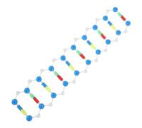 SUPVOX Dna Double Helix Model Educational Learning Aid Molecular Science Teaching Instrument for Biology Courses Home Classroom Use