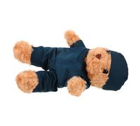 SUPVOX Doctor Bear Plush in Nurse Scrub Graduation Nursing Students Portable Stuffed Animal with Lifelike Design Travel Companion and Medical Graduation Present