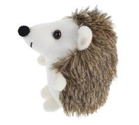 SUPVOX Dog Hedgehog Puppy Sandwich Cookie Biscuits Puppy Chew for Teething Teething Small Hedgehog Holiday Dog White Plush