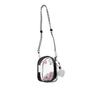 SUPVOX Doll Storage Bag Shoulder Strap Zipper Closure for Figures Display Case Portable Mini Storage Bag for Collectibles for Dolls Carrier and Go Use