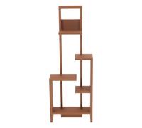 SUPVOX Dollhouse Miniature Shelf: Mini Bookshelf 1:12 Bookcase Rack Display Shelf - Mini Furniture Model - Dollhouse Accessories