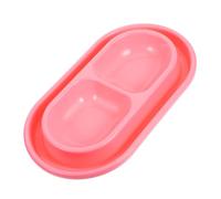 SUPVOX Double Cat Dog Bowls Dual Pet Feeder for Cats and Dogs Innovative Ant Resistant Design for Medium and Small Pets Keeps Food and