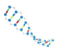 SUPVOX Double Helix Dna Model Scientific Learning Tool for Students Educational Biology Teaching Aid Enhances Observation and Analytical Skills in Classroom and Medical Settings