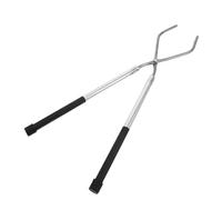 SUPVOX Double Ring Crucible Tongs for Melting and Casting - Precision Fire Tongs for Jewelry Melting Equipment, Gold Silver Tool, Metal Foundry Striking and Pouring Pliers