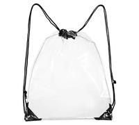 SUPVOX Drawstring Storage Bag Storage Bag PVC Material High Transparency Stylish Design Craftsmanship Travel Use