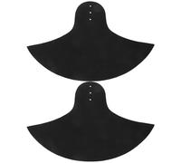 SUPVOX Drum Cymbal Mute Pads Easy to Install Portable 2 Pcs Rubber Silent Pads Small Cymbal Dampeners for Quiet Practice and Drumming Sessions