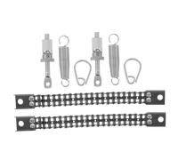 SUPVOX Drum Foot Pedal Spring Tensioner Double Chain Drive Replacement Parts with Screws and Hooks for Jazz Drum Kit Accessories and Easy to Install