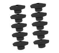 SUPVOX Drum Supplies 10pcs Plastic Cymbal Knobs Star Knob Screws for Cymbal Set