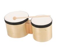 SUPVOX Drum Wooden Hand Percussion Instrument for Adults - Sturdy Sound Stability, Easy to Play for Music Classes, Dance Lessons Or