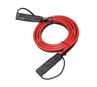 SUPVOX Dual Head Sae Connector Extension Cable Cord with Pure Copper Core High Temperature Resistant Injection Molded Wire for Solar Panel and Automotive Battery Connection Low Loss Power