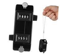 SUPVOX Dual Tally Finger Clicker Counter with One Button Operation Handheld Score Tracker for Baseball and Golf Portable Black Pocket Click Counter for Efficient Counting