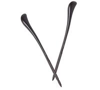SUPVOX Dulcimer Wood Mallets for Practice and Performance, Portable Black Wooden Yangqin Hammers, Professional and Amateur Musical Instrument Accessories