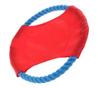 SUPVOX Durable Bite Resistant Soft Pet Flying Disc Lightweight Dog Throwing for Training and Fetching Eco Friendly Design for Golden Retriever Samoyed and Active Dogs Random Random Color