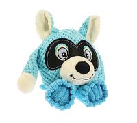 SUPVOX Durable Plush Squeaky Dog Interactive Pet Accessory for Teeth Cleaning and Chewing Blue Soft Puppy Plaything for Boredom Relief and Healthy Dental Habits