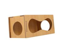 SUPVOX Dwarf Hamster Underground Hideout Breathable Tunnel Landscape Ventilation Wooden Guinea Pig Accessory Small Animal Bunk Bed for Fun Exploration