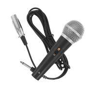 SUPVOX Dynamic Microphone for Karaoke Handheld Mic with Cable Plug and Play Functionality Focused Sound Capture for Public Speaking and Events