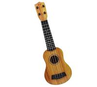 SUPVOX Early Education Ukulele for Mini Four String Musical Instrument in Natural Wood Color Beginner Friendly Music Learning and Rhythm Development Educational Gift