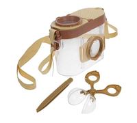 SUPVOX Educational Bug Observation Kit for Includes Tweezers Magnifying Glass for Outdoor Insect Exploration Encourages Scientific Thinking Nature Curiosity for Boys