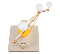 SUPVOX Educational Earth Moon Sun Model DIY Solar System Science Kit for Students Astronomy Teaching Tool Enhancing Understanding of Moon Phases and Seasons Interactive Science for Family