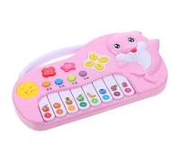SUPVOX Educational Multi Mode Dolphin Electronic Piano for Cartoon Keyboard with Drums Flute Guitar Violin Instruments Safe Sturdy Material for Indoor Outdoor Play