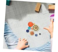 SUPVOX Educational Solar System Planet Model for Interactive Preschool for Cognitive Learning High Simulation Abs Space Model Safe Solar System Decor for Boys