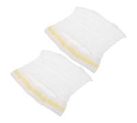 SUPVOX Elastic Mesh Cap for Wound Care and Scalp Fixation, 2pcs Polyester Gauze Holder Cap with Prevents Slippage and Snug Fit, for Overnight Bandage Securing