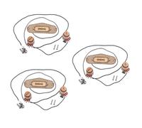 SUPVOX Electric Acoustic Guitar Pickup Professional Guitar Transducer Humbucker Bridge and Neck Pickups