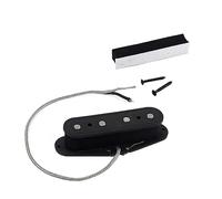 SUPVOX Electric Bass Guitar Single Coil Pickup for 4 String Bass Bridge Plate Replacement Part Suitable for Cigar Box and