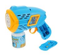 SUPVOX Electric Bubble Maker Portable Plastic Bubble Blower Safe for Outdoor Summer Fun Handheld Automatic Machine in Sky Blue