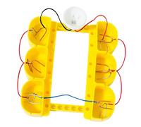 SUPVOX Electric Circuit Kit for Fruit Battery Science Experiment Stem Educational Physics for Students DIY Learning Activities to Develop Hands Skills and Scientific Knowledge
