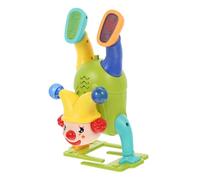 SUPVOX Electric Clown for Sliding Function Bright Design Interactive Rotating Gear Funny Plaything for Boys and Beginner Entertainment