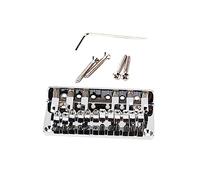 SUPVOX Electric Guitar 6-string Fixed Bridge Saddle 78mm Chrome Guitar Bridge Replacement Part