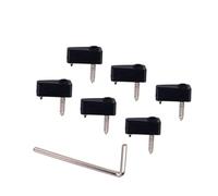 SUPVOX Electric Guitar Headless Piano Top Pillow String Locking Nut Metal Strings Locking Nut Triangle Lock Tuning Stability Tone Improvement