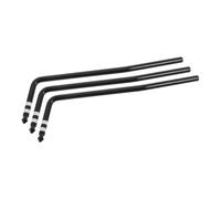 SUPVOX Electric Guitar Tremolo Bar 3pcs Set with Black Tremolo Arm Tips Compatible with Standard Bridges for Smooth Vibrato and Pitch Modulation