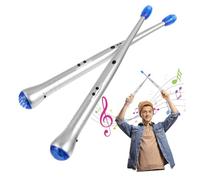SUPVOX Electric Rhythm Beat Sticks Pair of Durable LED Light Drumsticks for Interactive Musical Instrument for Boys Early Music Experience