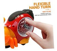 SUPVOX Electric Sensor Crab Crawling for Boy Girl Months with Music and LED Lights Interactive Early Learning for Boys Develop Motor Skills and Hand Eye Coordination