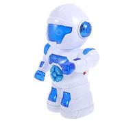 SUPVOX Electric Walking Robot for Interactive Talking Robot with Wheel Smooth Edges and Material Educational Plaything for Boys