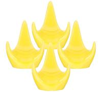 SUPVOX Elegant Ceramic Ocarina Stand 4 Pack 6-hole/12-hole Holder Durable and Stable Instrument Bracket